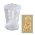 thumbnail image 4 of Molde 3D para hacer velas, herramienta para manualidades de Halloween, adornos navideños, jabón y decoración con cera. 68x58x104mm, 4 of 7