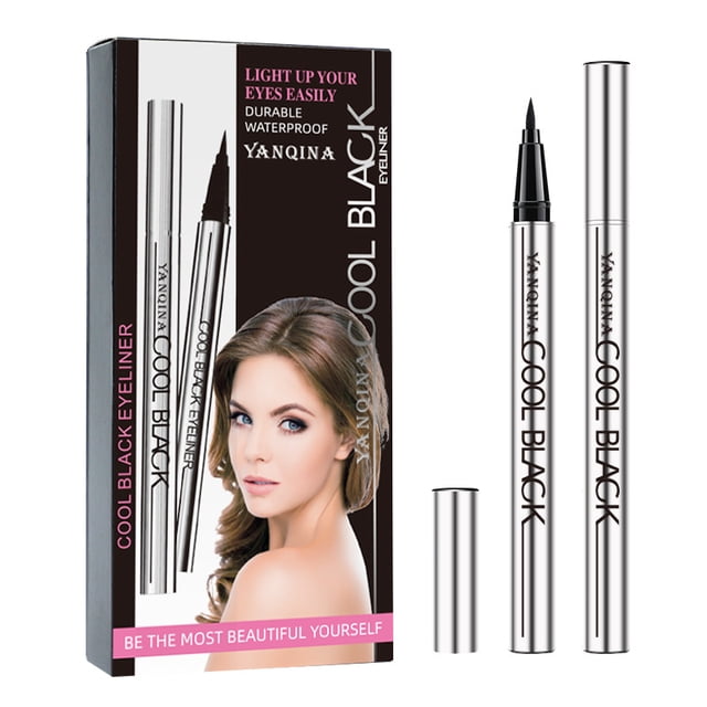Hyper Easy Liquid Pen No Skip Eyeliner, Acabado Mate, Fórmula Resistente al Agua, Maquillaje de Ojos, Negro Intenso, ER