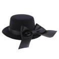 thumbnail image 3 of Sombrero de bombín Ropa Gorras Fascinator Accesorios para muñeca Muñeca , Negro Yotijar bombín de muñeca bjd, 3 of 10