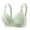 Green, variant on SMihono Push Up Bra for Women Seamless High Support No Underwire Anti Sagging Bra Full Coverage Wireless Side Breast Gather Bras Green 36/80