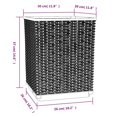 thumbnail image 3 of Maceta VidaXL, polipropileno duradero, gris oscuro, 30 x 30 x 37 cm, 2 unidades, 3 of 9