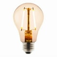 thumbnail image 2 of Led Vintage Style Light Bulb, A15 25W Eqv Amber Classic Filament, E26, Dim 2 Pk, 2 of 5