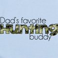thumbnail image 2 of CafePress - Dads Favorite Hunting Buddy Body Suit - Baby Light Bodysuit, Size Newborn - 24 Months, 2 of 4