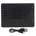 thumbnail image 1 of Wireless Bluetooth Keyboard Touch MultiFunction External Computer Accessories Square Cap 10in(Black ), 1 of 5
