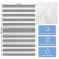 thumbnail image 5 of Grey Stripe Kitchen Towels Set of 4, Water Absorbent Dish Towel, Minimalist Farmhouse Striped Decorative Hand Towels - Quick Drying Cloth for Cooking Baking, 18x28 Inch, 5 of 8