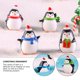 thumbnail image 5 of 6 unidades de pingüinos navideños en miniatura, adornos creativos y adorables (color aleatorio), 5 of 8