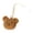 Brown, variant on Cartoon Bear Pacifier Clip Holder, Soft Coral Fleece Baby Pacifier Chain, Cute Infant Pacifier Accessory for Teethers Toys, Prevents Loss and Dropping