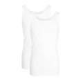 thumbnail image 3 of GÖTZBURG Conjunto de 2 Chalecos para Hombre - Costilla Fina, Conjunto de Ropa Interior, Puro Algodón Blanco XL (X-Large), 3 of 5