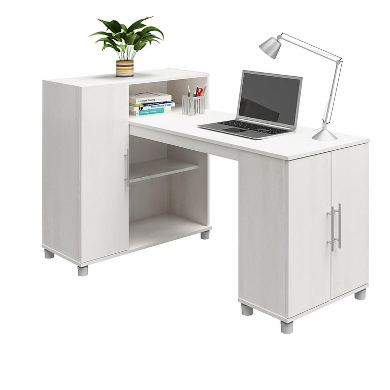 SystemBuild Evolution Westford Hobby and Craft Desk with Storage