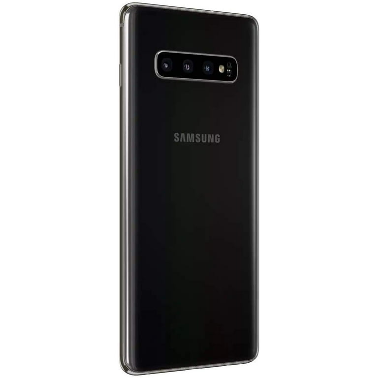 Samsung Galaxy S10+, 128GB, Prism Black - Unlocked (Renewed)