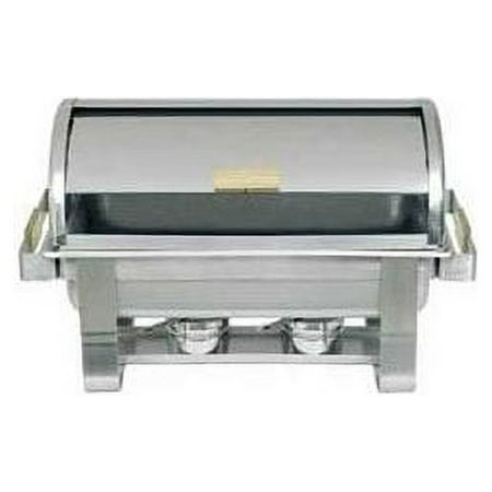 Update International 8 Qt Oblong 90 Degree Roll Top Chafer
