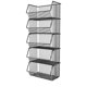 thumbnail image 2 of Estante de cocina giratorio y plegable de hierro | Organizador de cestas para frutas y verduras de pie | Estante de varios niveles que ahorra espacio para la despensa de la cocina y la sala de estar, 2 of 5