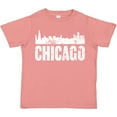 thumbnail image 3 of Inktastic Chicago Skyline Grunge Boys or Girls Toddler T-Shirt, 3 of 5