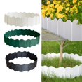 thumbnail image 2 of Outdoor Lawn Fence Flower Bed Partition Edge Retain Plastic Board Garden Fence, 2 of 8