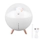 thumbnail image 1 of Humidificador de aire - Humidificador de vaporizador de niebla ABS diseñado Space Bear de 260 ml con luz nocturna, minidifusor de niebla de carga USB niños en el hogar, blanco/rosa/naranja(Blanco), 1 of 14