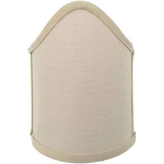 Scalloped Wall Sconce 6 Inch Shield Half Lamp Shade
