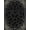 Black, Pattern 4, variant on ODIKA Fluffy Fuzzy Smoky Tonal Mirrored Symmetry Motif Gothic Alfombras Pet Friendly & Kids Safe for Bedroom, Bedside, Nursery