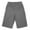 Gray, variant on Bienzoe Boy's School Uniforms Flat Front Bermuda Shorts Black 14