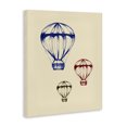 thumbnail image 2 of Stupell Industries Modern Graphic Hot Air Balloon Blue Red Green Canvas Art, 24 x 30, by Daphne Polselli, 2 of 6