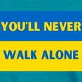 thumbnail image 3 of CafePress - You'Ll Never Walk Alone Pro Ukraine T Shirt - Womens Tri-blend T-Shirt, 3 of 4