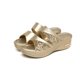 thumbnail image 1 of Sandalias de mujer talla grande 43, sandalias de verano para exteriores con plataforma y boca de pez tipo muffin, zapatos de mamá para mujer, 1 of 6