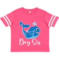 thumbnail image 3 of Inktastic Big Sis Whale Girls Sister Girls Toddler T-Shirt, 3 of 5