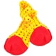 thumbnail image 4 of FELTECHELECTR 1 par de zapatos de payaso para fiesta de Halloween, accesorios de cosplay de payaso, zapatos de disfraz, 4 of 5