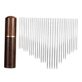 thumbnail image 4 of Tnarru 30Pcs Self Threading Needles Hand Stitching Needle Easy to Go through Embroidery for Crochet Projects Assorted Needles Ebony Case, 4 of 8