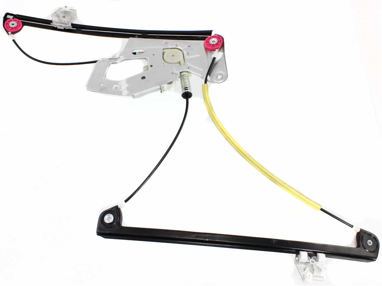 Window Regulator For 1997-2000 BMW 528i 2001-2003 530i Front, Right Passenger Power With Motor
