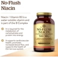 thumbnail image 4 of Solgar No-Flush Niacin 500 mg Vitamin B3 Inositol Hexanicotinate 250 Vcaps, 4 of 9
