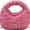 Pink, variant on Sunyuer Women Faux Fur Plush Mini Handbag, Cute Round Fluffy Crossbody Purse with Detachable Adjustable Strap, Casual Fashion Shoulder Bag for Fall Winter Daily Outing