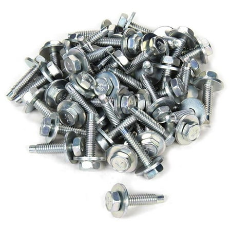 

0.125 in. Body Bolt Clips Silver - Pack of 50