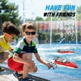 thumbnail image 5 of RC Boat - Remote Control Boat for Adults & Kids,12+KMH RC Boat for Pools/Lakes/River/Water with 2 Rechargeable Batteries, 5 of 7
