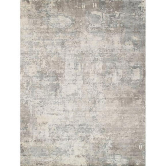 6 x 9 ft. Beverly Collection Hand-Loomed Silk & Wool Area Rug