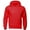Red, variant on HAiming Mens Thremal Hooded Sweatshirt Casual Long Sleeve Drawstring Hoodies Pullover Tops with Pockets