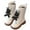 White, variant on Big Girls Long Boots Fashion Mid Calf Boots Rabbit Winter Footwear Kids