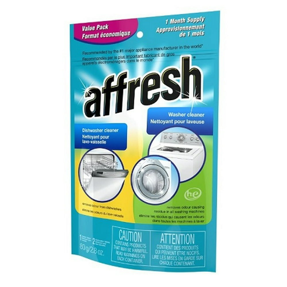 Whirlpool Affresh Dishwasher & Washing Machine Cleaner Combo Pack