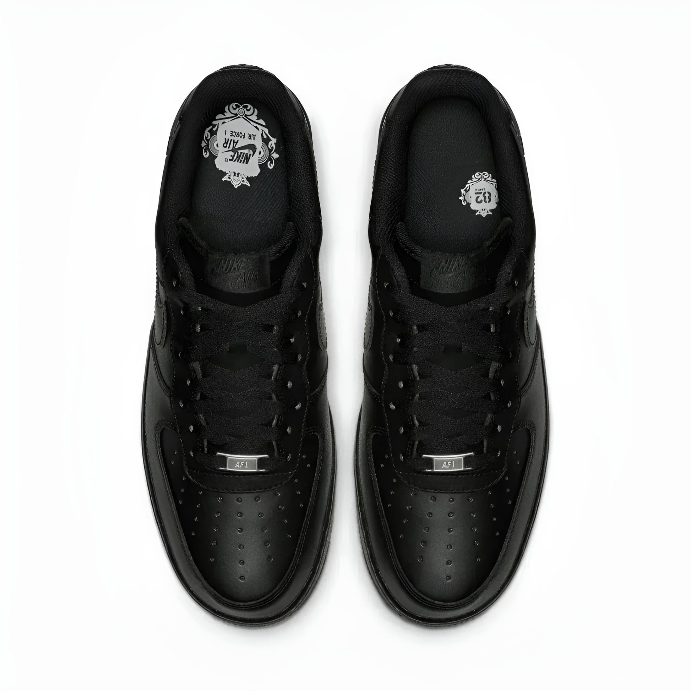 Men's Nike Air Force 1 '07 Black/Black (CW2288 001) - 13