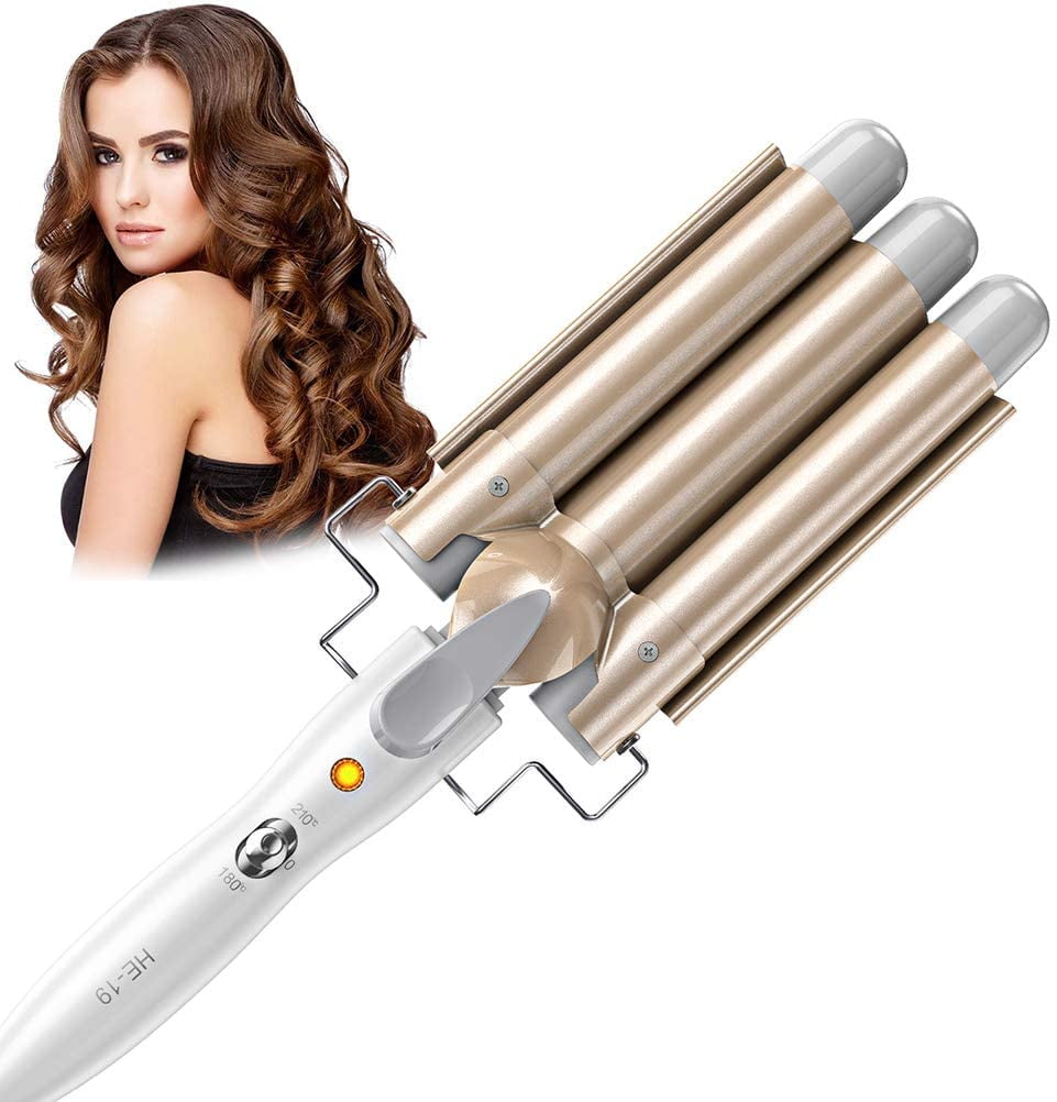 Curling Iron Constant Temperature Wave Iron 3 Barrels Curling Iron Easy