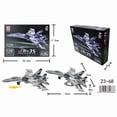 thumbnail image 1 of Nuevos bloques de construcción de la serie militar, A-10 de combate multiusos creativo, soporte de avión de ataque, modelo F14, juguetes para niño, regalo de Navidad,NO.23-68( WITH BOX ), 1 of 6