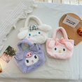 thumbnail image 2 of Mochila Kawaii de Hello Kitty Sanrio para niñas, bolso de felpa, Anime Kuromi Plushie, Mymelody, Cinnamoroll, bolsos de mensajero de dibujos animados, 2 of 4