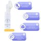 thumbnail image 4 of Almohadillas de cúrcuma Limpiador de sujetadores de silicona para sujetadores adhesivos de silicona Limpiador de sujetadores adhesivos con cabezal de cepillo suave 60 ml, 4 of 7