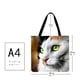 thumbnail image 2 of Bolsa gato lino, 2 of 3