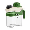 thumbnail image 3 of FEOLGEHLY Dog/Cat Food Storage Container with Lids, BPA-Free Plastic Canisters for Dog/Cat Food, Large Capacity Cute Sealed Dog Food Food Snacks Grain Storage Bucket, Leakproof, Green, 3 of 7