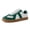 White/Green, variant on Cushionaire Women's Bailey Lace Up Fashion Sneaker Comfort Foam, Wide Widths Available