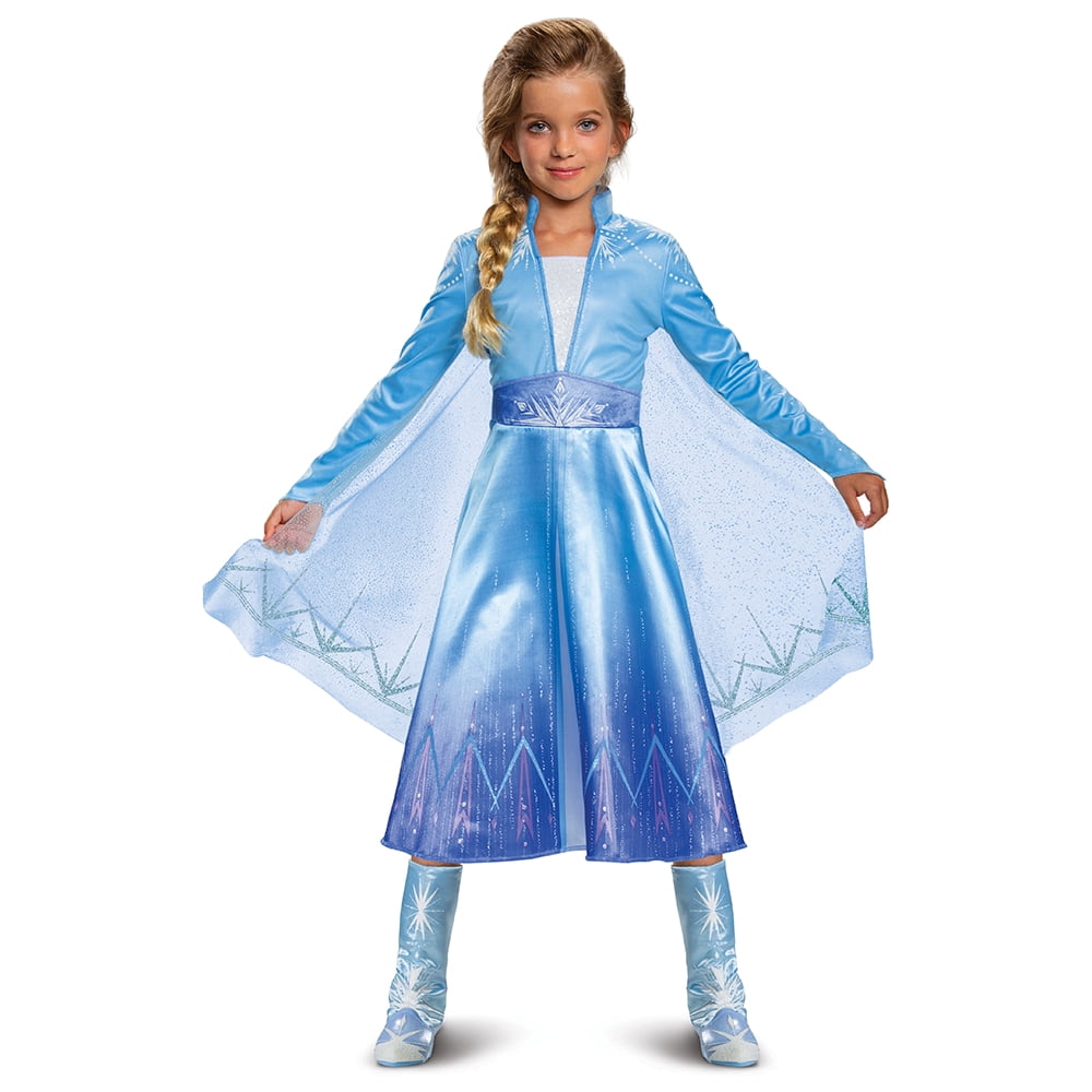 Disney Frozen 2 Elsa Boots Halloween Accessory for Children, Girls One Size, by Disguise