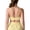 Yellow, variant on Arlun Womens Soft Strappy Sports Bras Thin Padded Spaghetti Straps Gym Workout Sleeveless Crop Tank Tops Solid Color Stylish Backless Bralettes for Running and Fitness Yellow XL