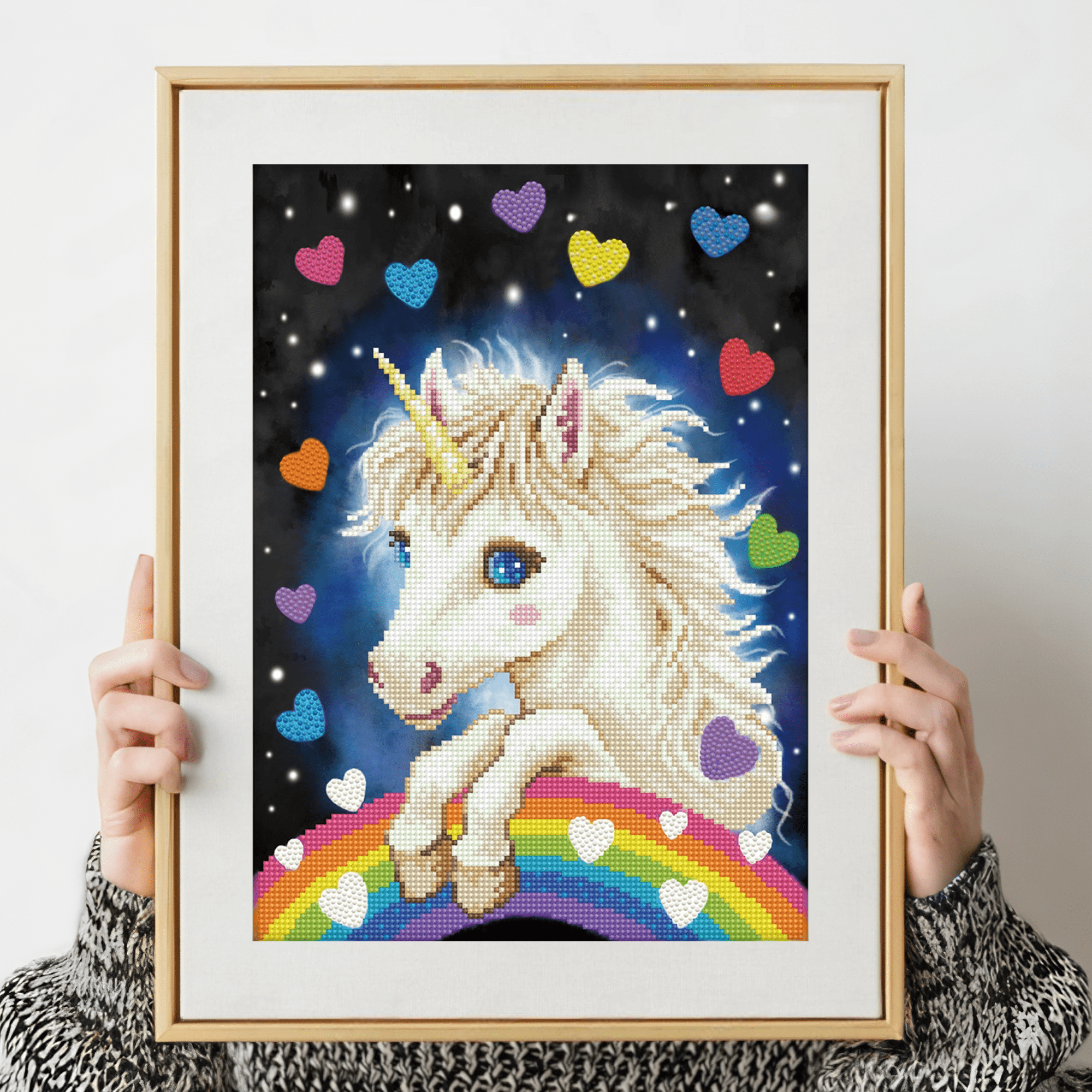 Diamond Dotz I am Magical Unicorn Diamond Painting Kits for Adults - Diamond Art Kits a Relaxing Creative Craft Kit with Dotz Gems 16.5"x11.8"