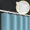 Light blue, variant on Bxaolu Bathroom Shower Curtain Waterproof Plastic Shower Curtain Premium Polyester Shower Liner with Rust Proof Grommets and 12 Hooks, Bathroom Accessories 71" x 71", Dark Gray