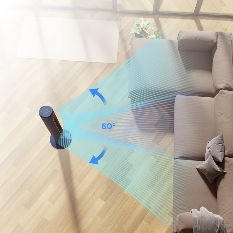 Midea 42" Smart Tower Fan with Wi-Fi, 3-Speed, Sleep Mode photo 6